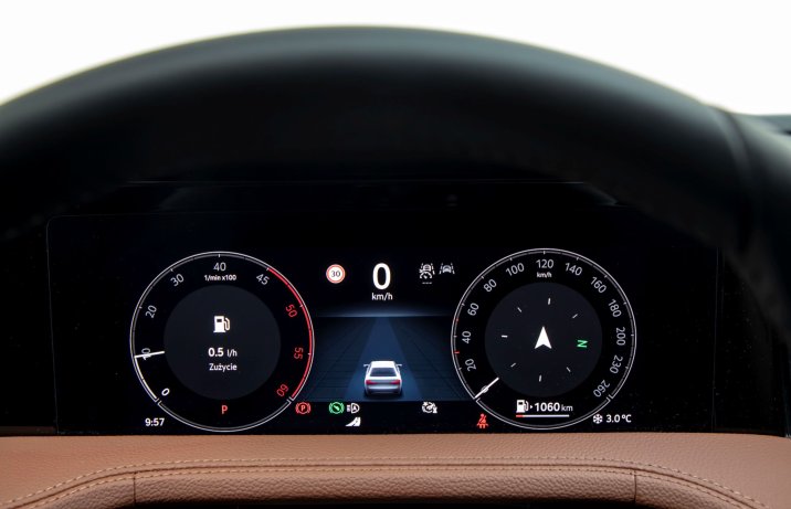 Skoda Superb - zegary