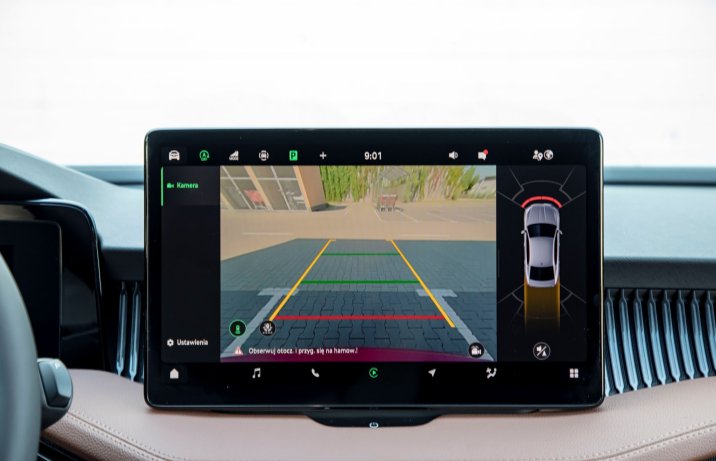 Skoda Superb - kamera