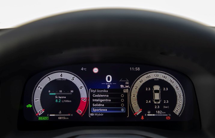 Toyota Camry - zegary