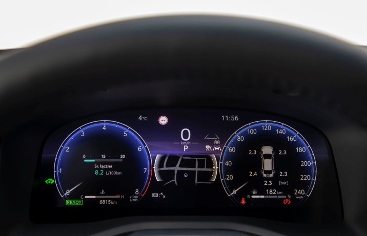 Toyota Camry - zegary