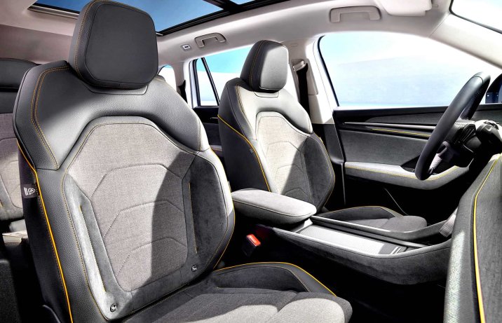 Skoda Kodiaq 2025 PHEV – fotele