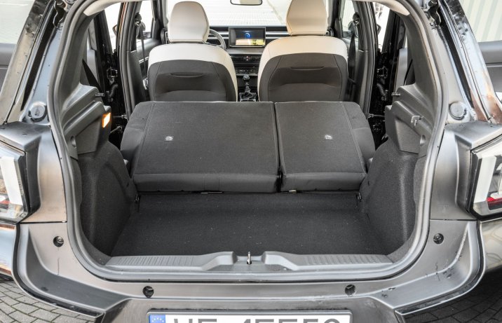 Citroen C3 - bagażnik