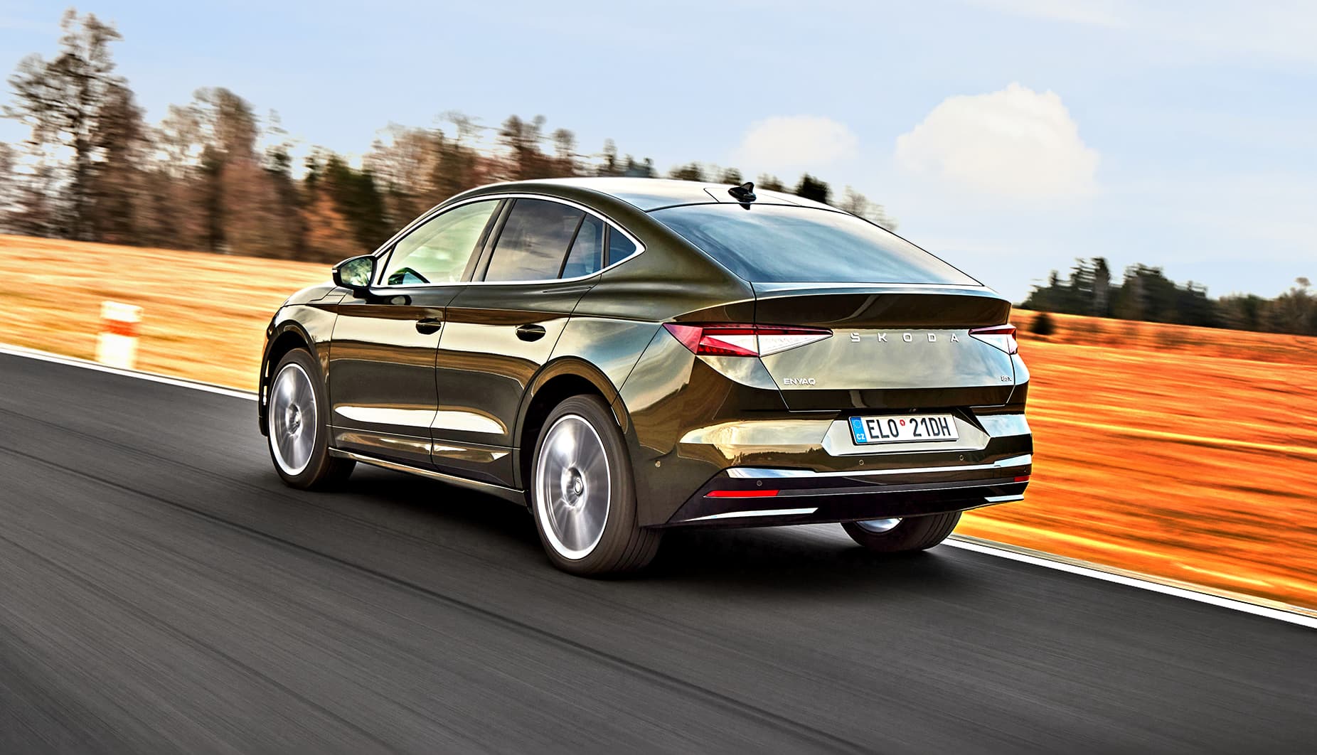 skoda enyaq fl 2025 – tył