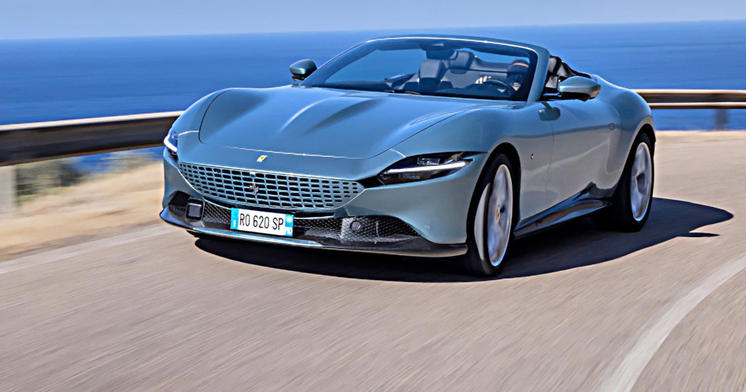 Ferrari Roma Spider 2025 – przód