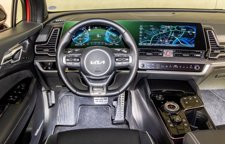 Kia Sportage - kokpit
