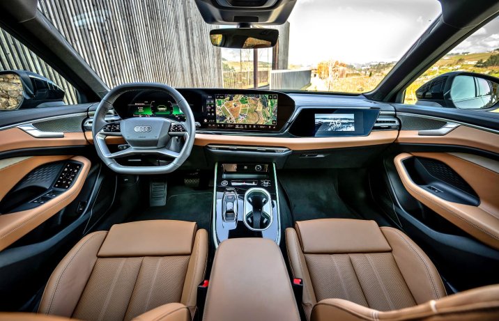 Audi A6 C9 Avant 2025 – deska rozdzielcza