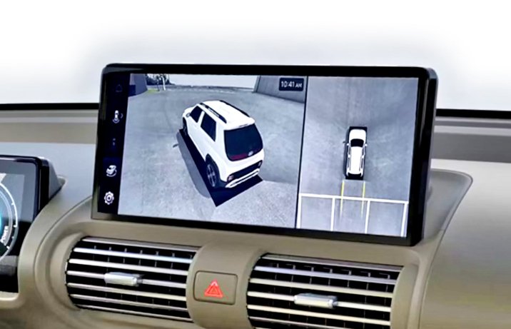Hyundai Inster 2025 – wnętrze, ekran, widok z kamer
