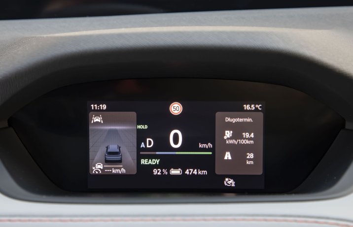 Skoda Elroq 85 - zegary