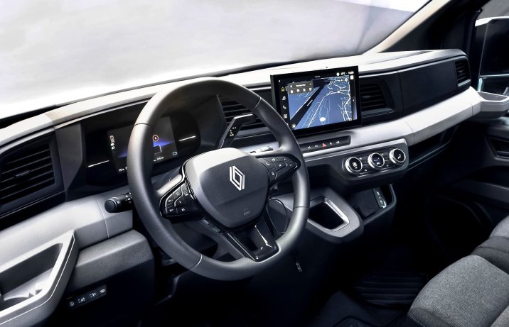 Nowe Renault Master 20205 – wnętrze, deska rozdzielcza