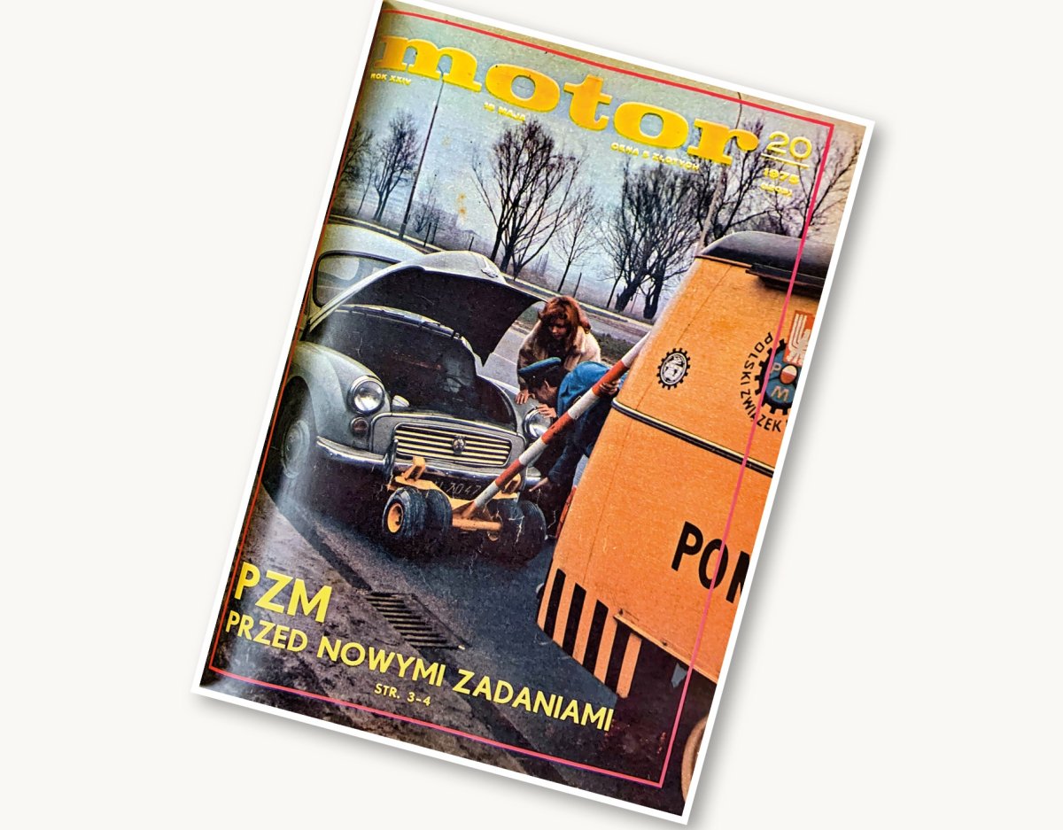Pół wieku temu w „Motorze” – przeglądamy wydanie nr 20 z 1975 r.