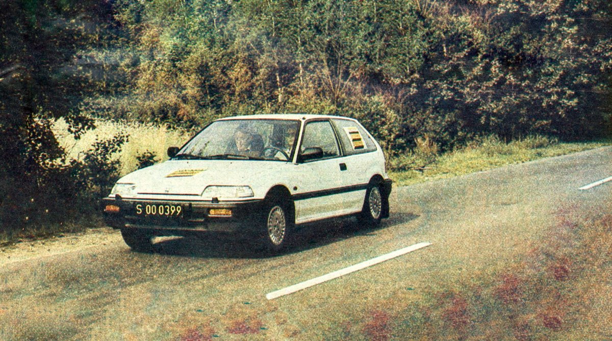 Honda Civic IV 1.4 GL – badanie drogowe i wrażenia z jazdy | „Motor” 33/1990