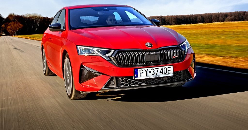 Skoda Octavia RS (2025) – test – przód