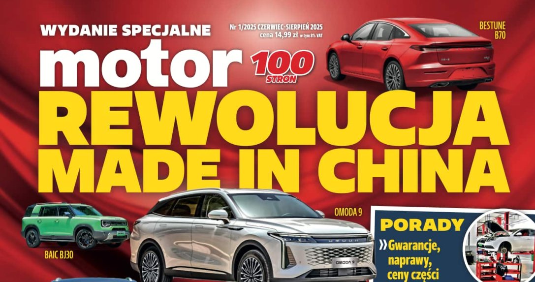 Wydanie specjalne „Motoru” – „Rewolucja made in China” – okładka