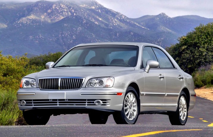 Hyundai Grandeur XG – przód