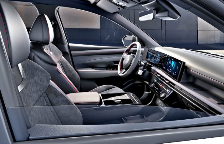 Hyundai Tucson IV PHEV – wnętrze, deska rozdzielcza