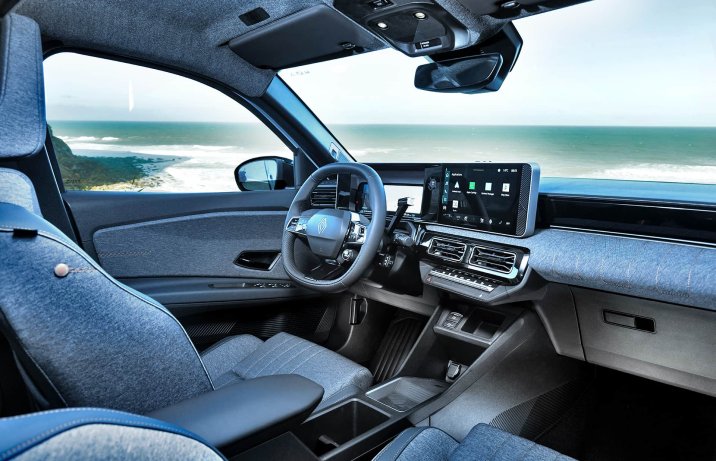 Renault 4 E-Tech electric 2025 – deska rozdzielcza