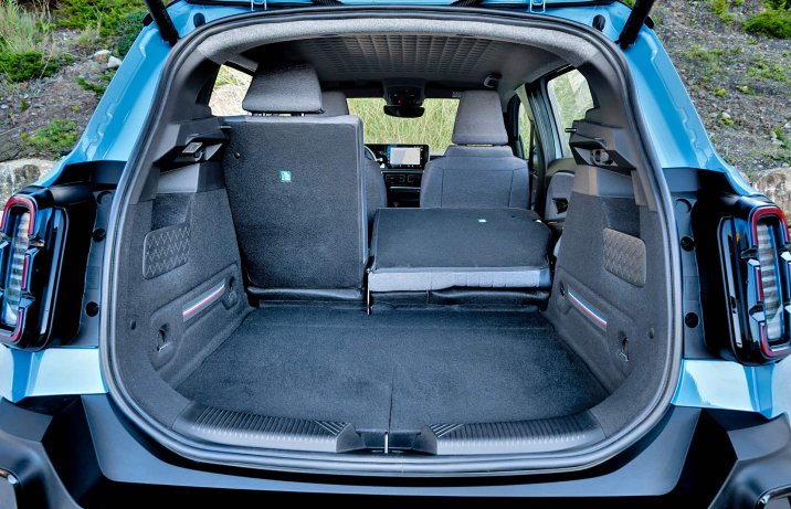 Renault 4 E-Tech electric 2025 – bagażnik