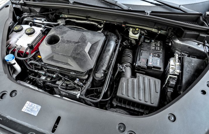 MG HS 1.5T AUT (2025) - test - silnik