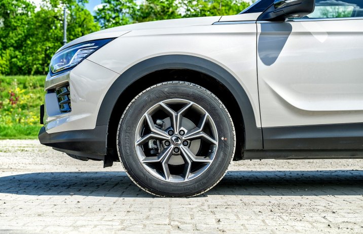 SsangYong (KGM) Korando 1.5 GDI Turbo 6AT (2025) - test - koło/felga