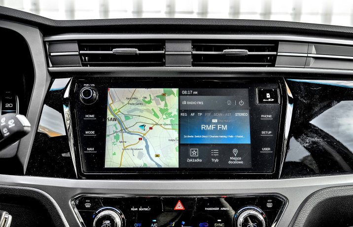 SsangYong (KGM) Korando 1.5 GDI Turbo 6AT (2025) - test - system operacyjny