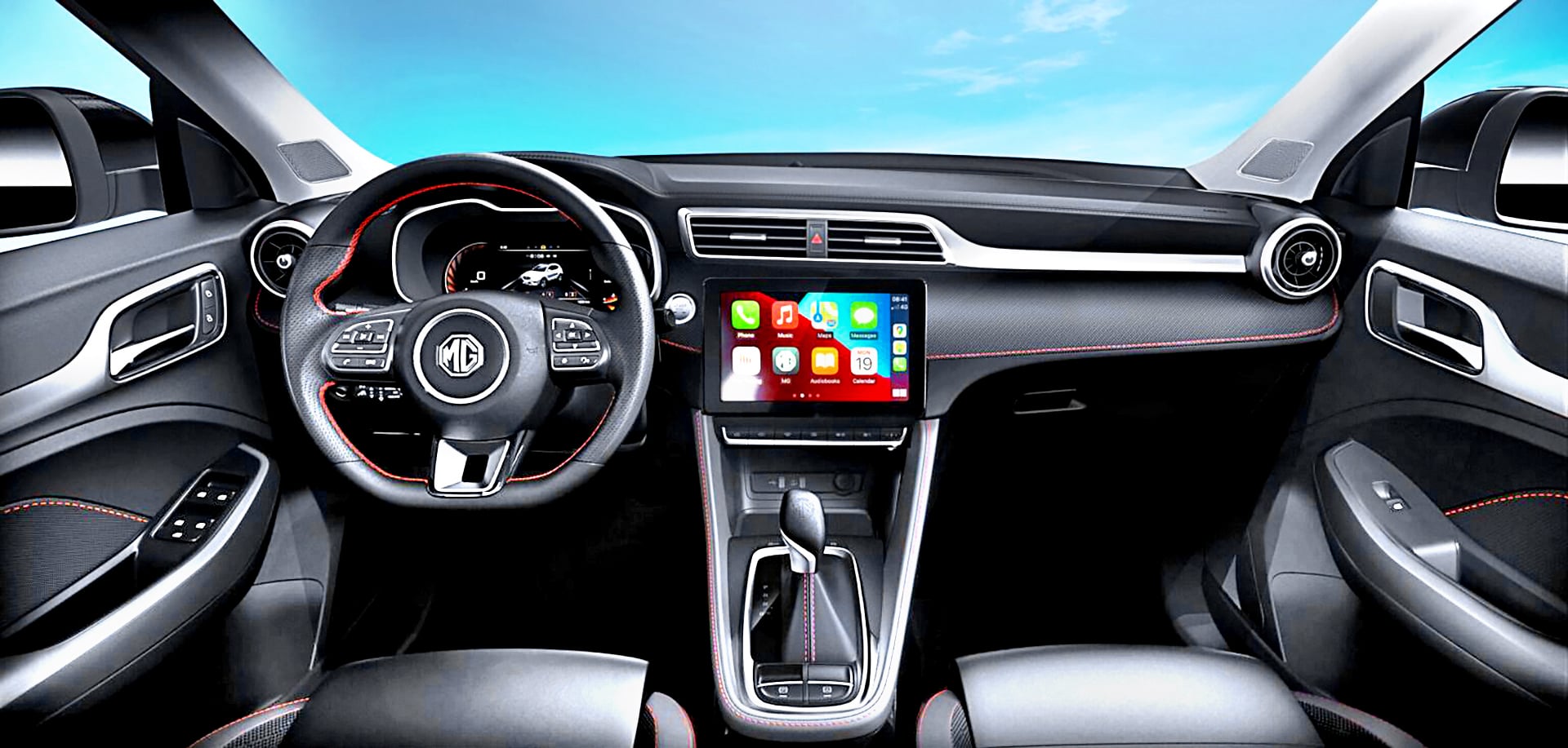 mg zs classic kokpit