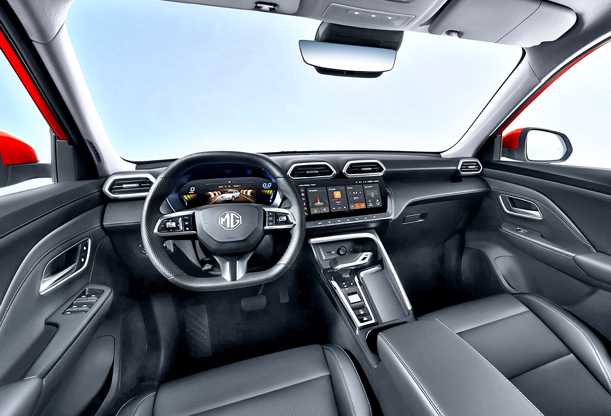 mg zs kokpit