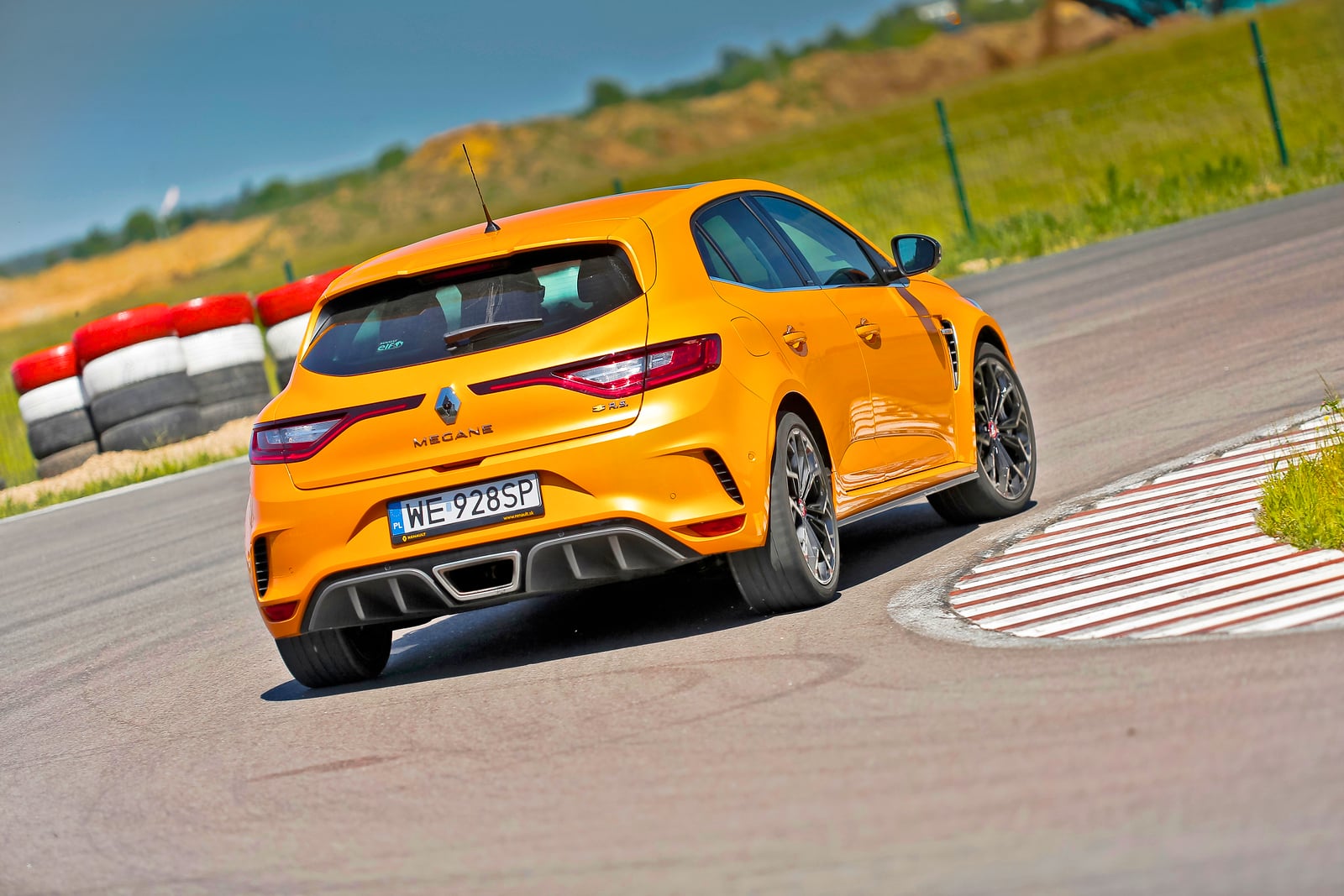renault megane r.s. – tył