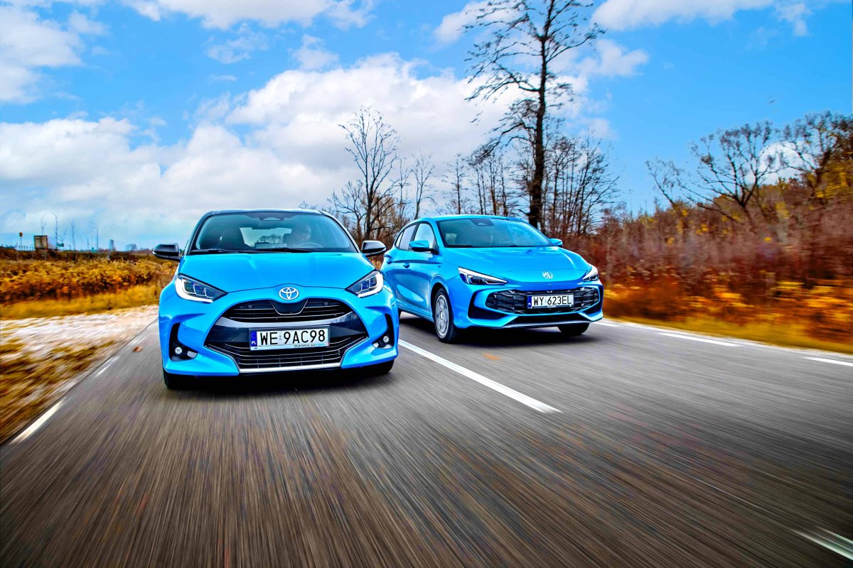 MG 3 vs Toyota Yaris – pojedynek najtańszych hybryd na rynku | PORÓWNANIE