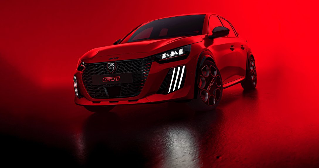 Peugeot E-208 GTi przód