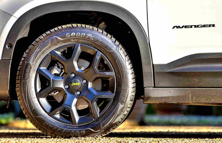 Jeep Avenger 2025 – koło i opona