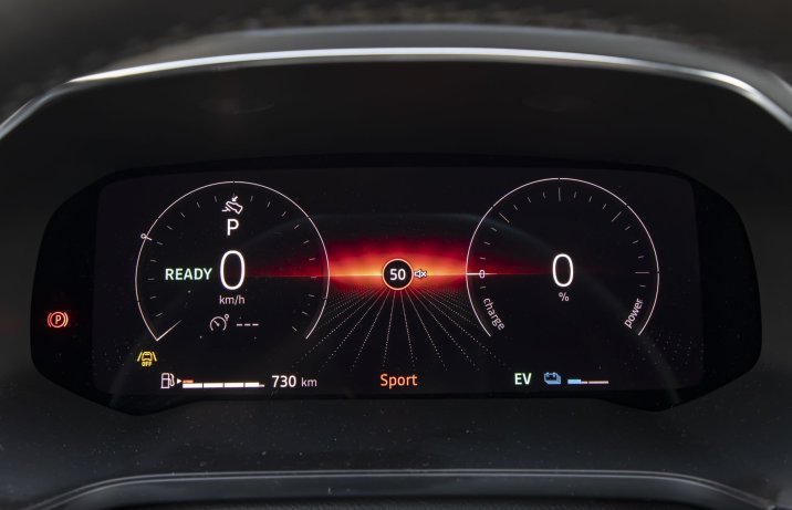 Renault Captur - zegary