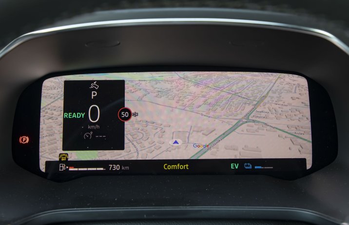 Renault Captur - zegary