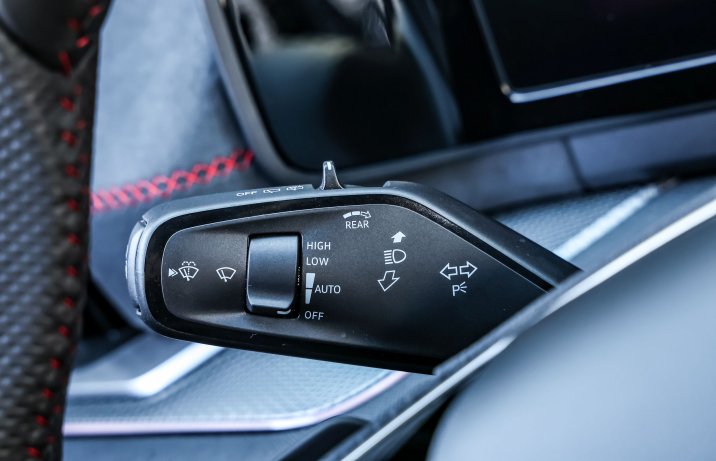 Skoda Kodiaq RS - dźwigienka