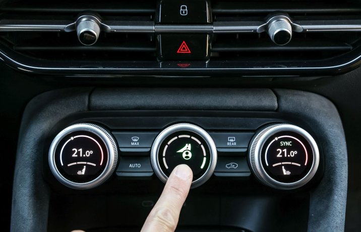 Skoda Kodiaq RS - pokrętła