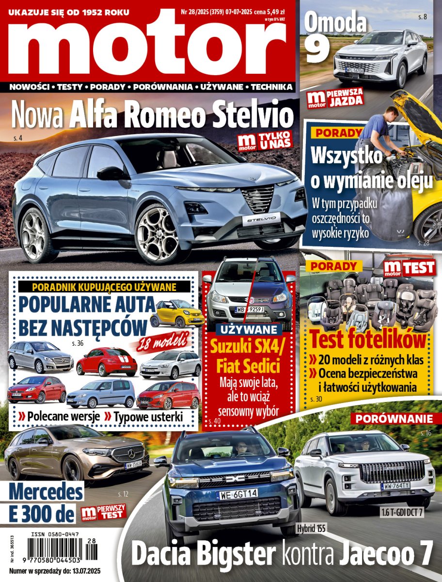 „Motor” nr 28/2025 – zapowiedź numeru