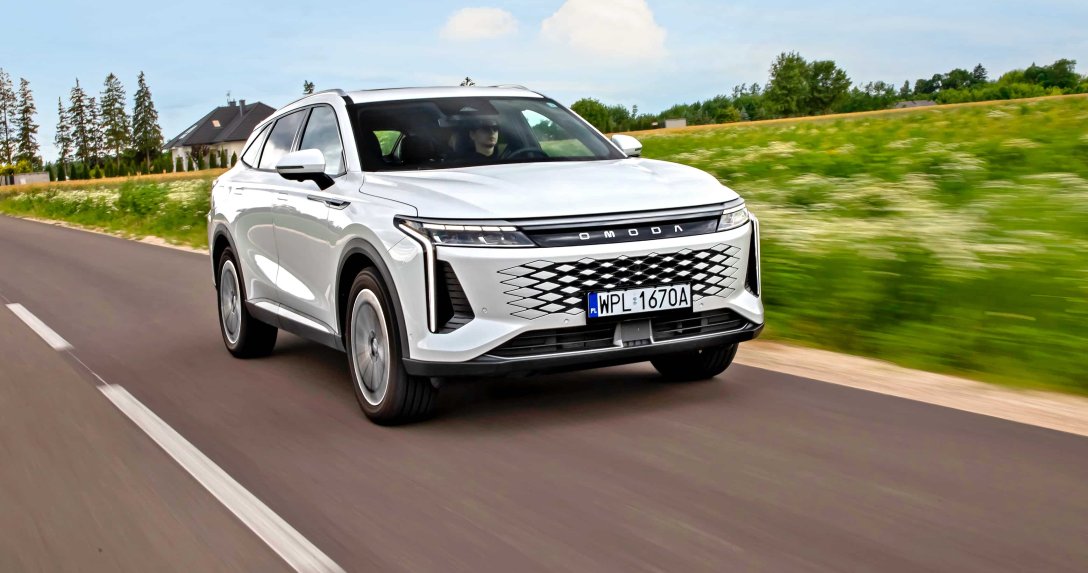 Omoda 9 Super Hybrid – przód