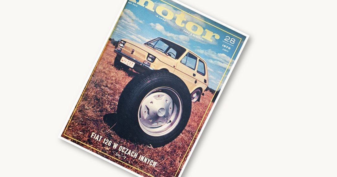 okładka motoru numer 28 z 1975 roku