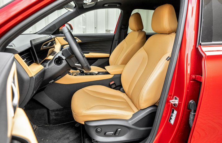 MG HS 1.5T Plug-In Hybrid (2025) – test – fotele