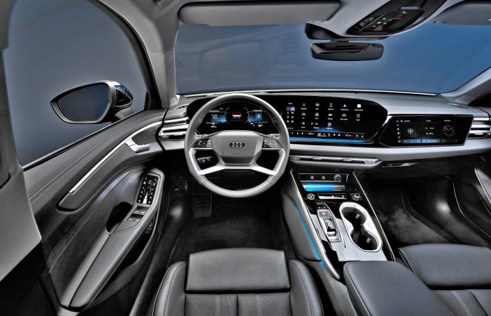 Nowe Audi A6 2025 – deska rozdzielcza