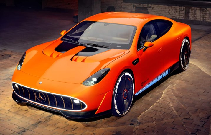 Concept AMG GT XX 2025 – przód