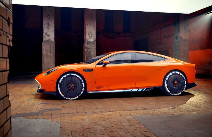 Concept AMG GT XX 2025 – bok