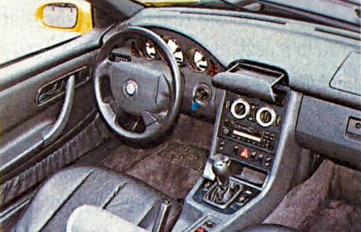 Mercedes SLK (R170) – deska rozdzielcza