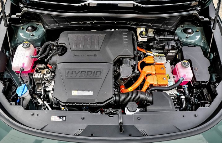 Kia Niro 1.6 GDI HEV 6DCT 2025 – test – silnik