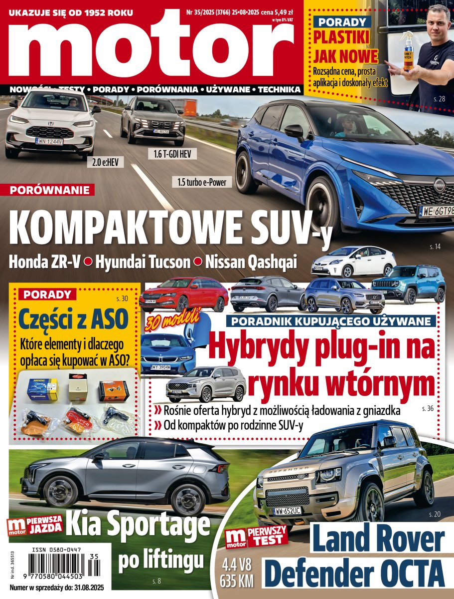 „Motor” nr 35/2025 – zapowiedź numeru