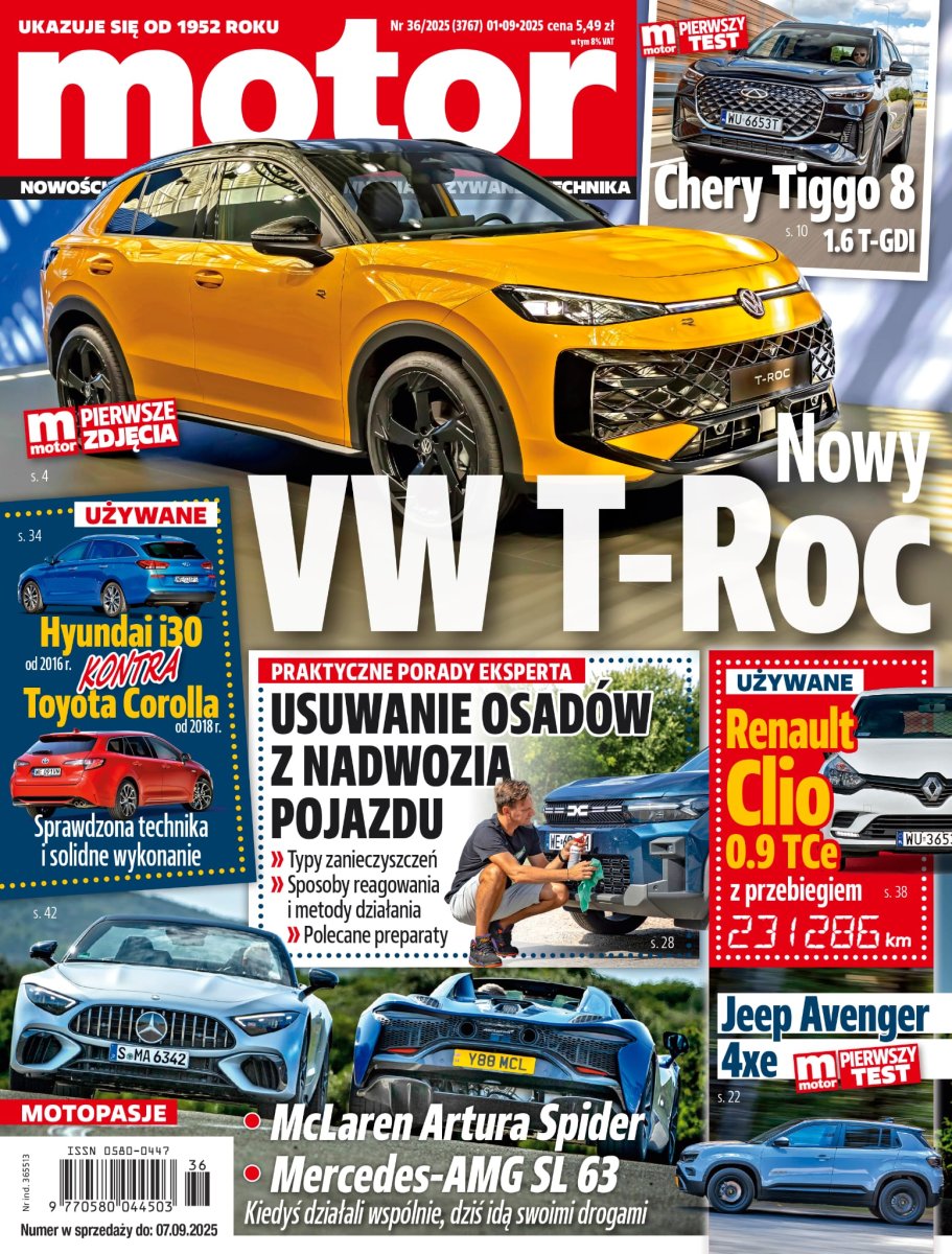 „Motor” nr 36/2025 – zapowiedź numeru