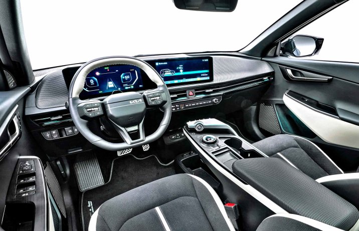 Kia EV6 FL 2025 – wnętrze, deska rozdzielcza