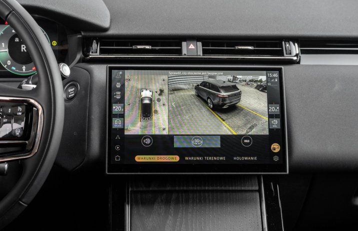 Range Rover Velar - kamery