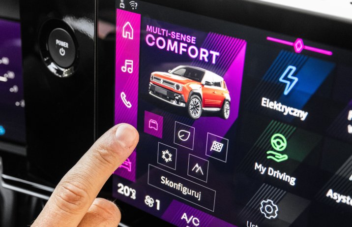 Renault 4 E-Tech - tryby jazdy