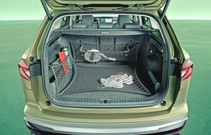 Nowa Skoda Enyaq 2025 – wnętrze