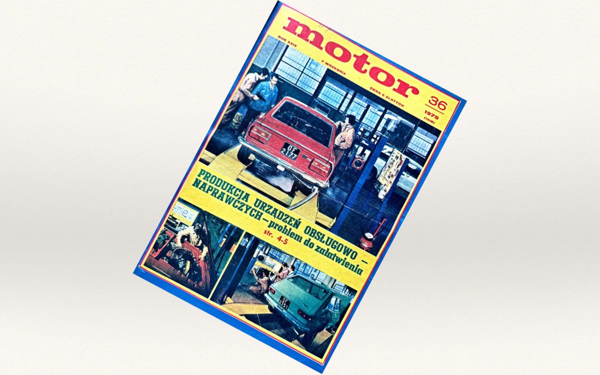 Pół wieku temu w „Motorze” – przeglądamy wydanie nr 36 z 1975 r.